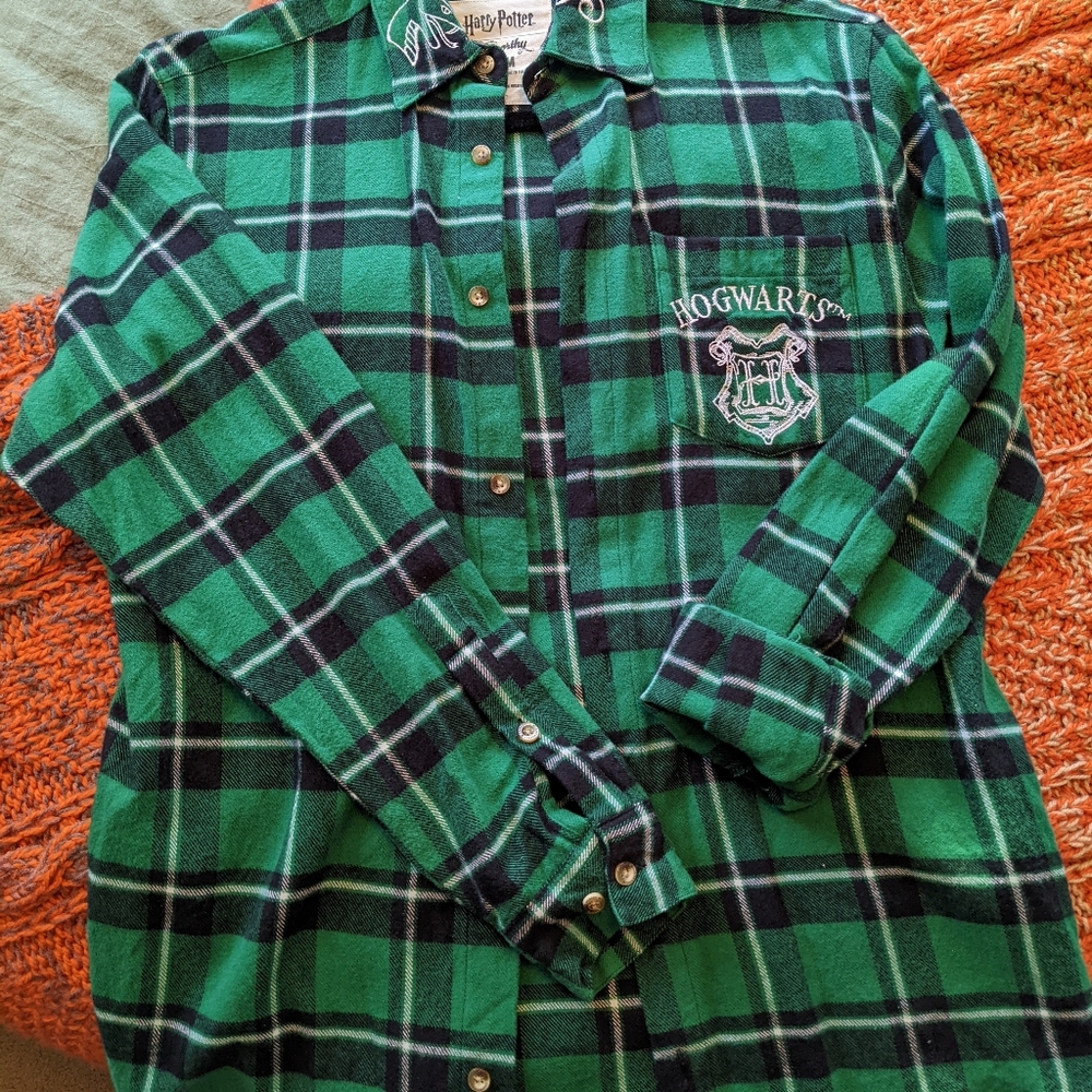 Harry Potter Slytherin Women's Flannel